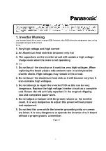 Preview for 7 page of Panasonic NN-A872SBBPQ Service Manual