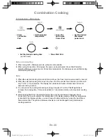 Предварительный просмотр 22 страницы Panasonic NN-CD575M Operating Instructions Manual