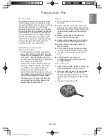 Предварительный просмотр 27 страницы Panasonic NN-CD575M Operating Instructions Manual