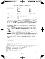 Предварительный просмотр 32 страницы Panasonic NN-CD575M Operating Instructions Manual