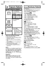 Preview for 15 page of Panasonic NN-H625 User Manual