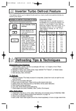 Preview for 16 page of Panasonic NN-H625 User Manual