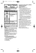 Preview for 18 page of Panasonic NN-H625 User Manual