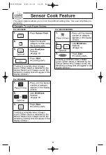 Preview for 19 page of Panasonic NN-H625 User Manual