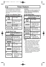 Preview for 22 page of Panasonic NN-H625 User Manual