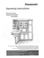 Preview for 1 page of Panasonic NN-S432WL Operating Instructions Manual