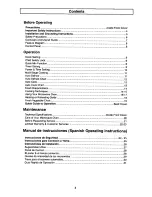 Preview for 3 page of Panasonic NN-S432WL Operating Instructions Manual