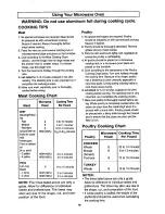 Preview for 16 page of Panasonic NN-S432WL Operating Instructions Manual