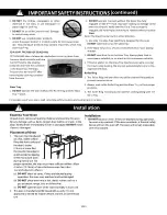 Preview for 6 page of Panasonic NN-SB55LS Owner'S Manual