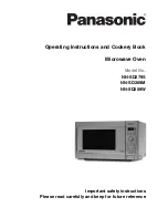 Panasonic NN-SD279S Operating Instructions And Cookery Book preview