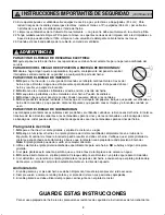 Preview for 4 page of Panasonic NN-SD297 Instrucciones De Operación