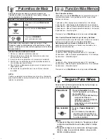 Preview for 14 page of Panasonic NN-SD297 Instrucciones De Operación