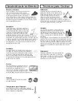 Preview for 24 page of Panasonic NN-SD297 Instrucciones De Operación