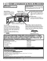 Preview for 26 page of Panasonic NN-SD297 Instrucciones De Operación