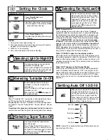 Preview for 12 page of Panasonic NN-SD297 User Manual