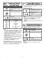 Preview for 13 page of Panasonic NN-SD297 User Manual