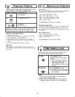 Preview for 14 page of Panasonic NN-SD297 User Manual