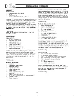 Preview for 19 page of Panasonic NN-SD297 User Manual