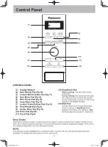 Предварительный просмотр 9 страницы Panasonic NN-SD351M Operating	 Instruction