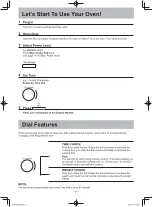 Предварительный просмотр 11 страницы Panasonic NN-SD351M Operating	 Instruction