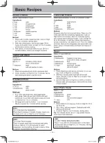 Предварительный просмотр 26 страницы Panasonic NN-SD351M Operating	 Instruction