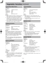 Предварительный просмотр 38 страницы Panasonic NN-SD351M Operating	 Instruction