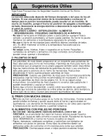 Preview for 7 page of Panasonic NN-SD377S Instrucciones De Operación