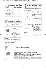 Предварительный просмотр 15 страницы Panasonic NN-SD664W Operating Instructions Manual