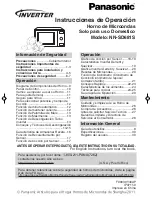Panasonic NN-SD681S Instrucciones De Operación preview