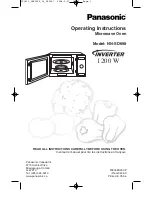 Panasonic NN-SD698S Operating Instructions Manual preview