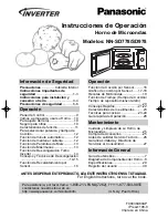 Panasonic NN-SD778 Instrucciones De Operación preview