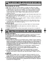 Preview for 5 page of Panasonic NN-SD778 Instrucciones De Operación