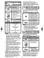 Preview for 14 page of Panasonic NN-SD778 Instrucciones De Operación