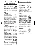 Preview for 25 page of Panasonic NN-SD778 Instrucciones De Operación