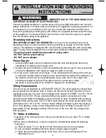 Preview for 6 page of Panasonic NN-SD787 Operating Instructions Manual