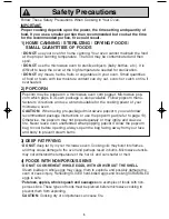 Preview for 7 page of Panasonic NN-SD787 Operating Instructions Manual