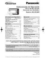 Panasonic NN-SF550M Instrucciones De Operación preview