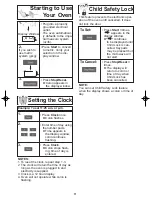 Preview for 13 page of Panasonic NN-SF550M Operating Instructions Manual