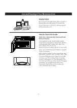 Preview for 23 page of Panasonic NN-SG138S Owner'S Manual