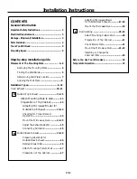 Preview for 3 page of Panasonic NN-SG158S Installation Instructions Manual