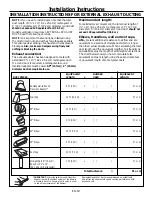 Preview for 11 page of Panasonic NN-SG158S Installation Instructions Manual