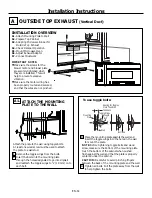 Preview for 13 page of Panasonic NN-SG158S Installation Instructions Manual