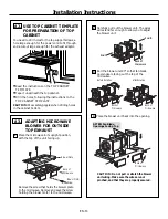 Preview for 14 page of Panasonic NN-SG158S Installation Instructions Manual