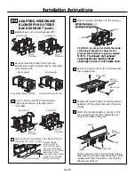 Preview for 19 page of Panasonic NN-SG158S Installation Instructions Manual