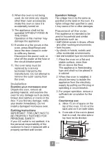 Preview for 5 page of Panasonic NN-SM33NW Operating Instructions Manual