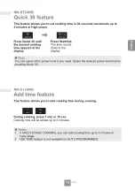 Preview for 21 page of Panasonic NN-SM33NW Operating Instructions Manual