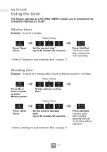 Preview for 22 page of Panasonic NN-SM33NW Operating Instructions Manual