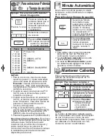 Preview for 14 page of Panasonic NN-SN651B Instrucciones De Operación