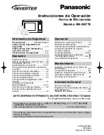 Panasonic NN-SN778 Instrucciones De Operación preview