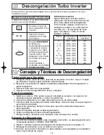 Preview for 16 page of Panasonic NN-SN778 Instrucciones De Operación